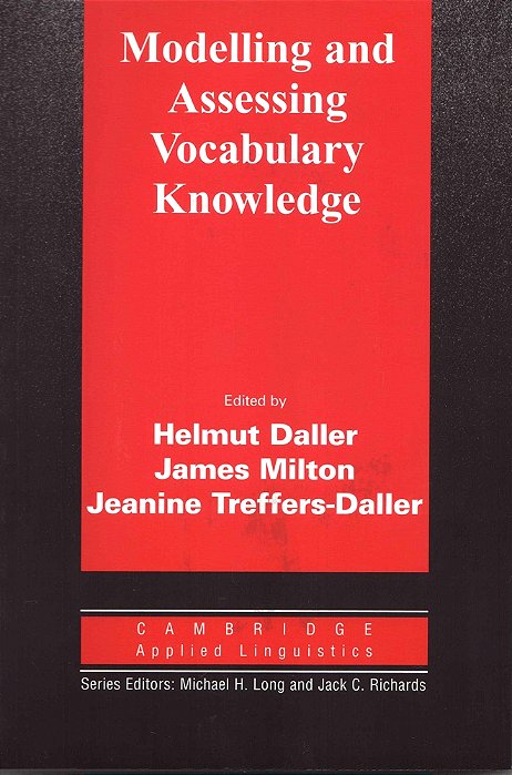 Modelling And Assessing Vocabulary Knowledge