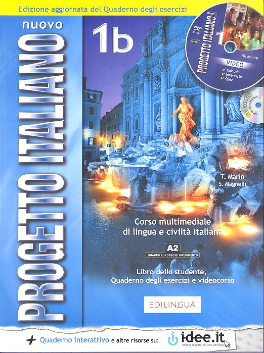 Nuovo Progetto Italiano 1B - Libro Dello Studente E Quaderno Degli Esercizi Con Dvd Video E CD Audio