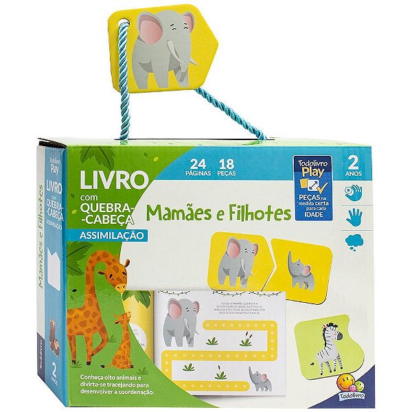 Todolivro Play Qc Ass 2A Mamaes E Filhotes