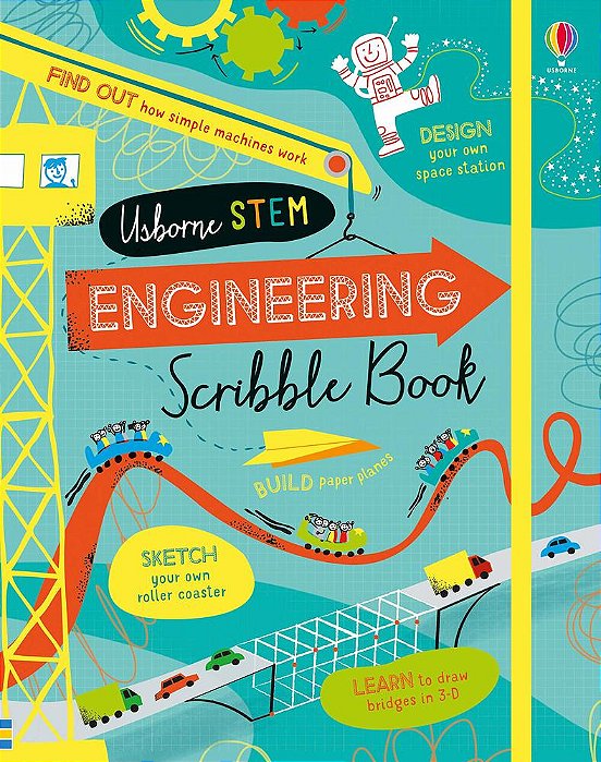 Engineering Scribble Book - Usborne Stem