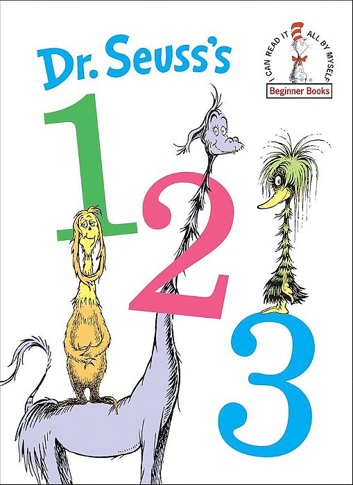 Dr. Seuss's 1 2 3 - Beginner Books - Hardcover