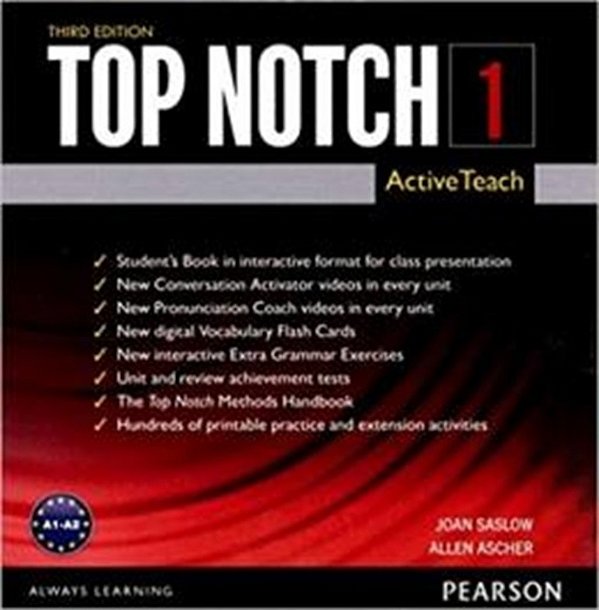 Top Notch 1 - Active Teach - Third Edition..-