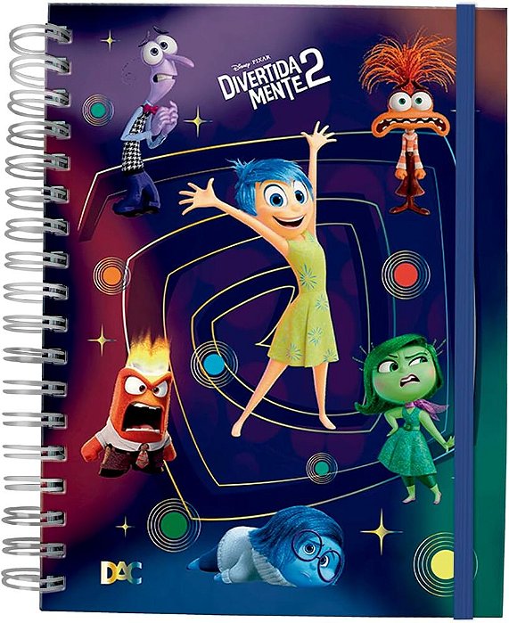 Caderno Smart Mini Divertidamente (Cód. 5035)