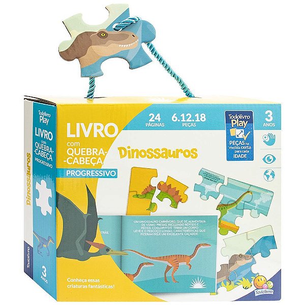 Todolivro Play Qc Prog 3A Dinossauros