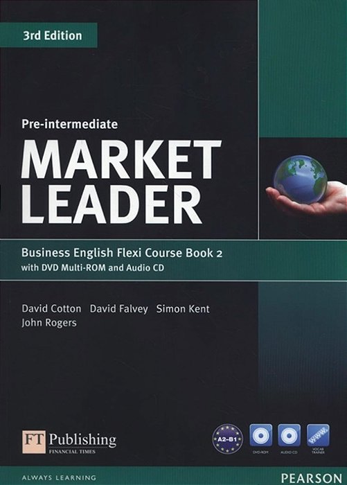 Market Leader Pre-Intermediate B - Coursebook Flexi With Dvd-ROM And Audio CD - Third Edition Extra..-