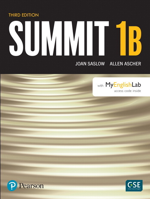Summit 1B - Student's Book With Myenglishlab - Third Edition..-