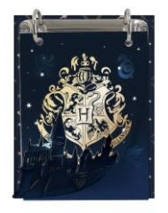 Caderno Argola Mini Harry Potter Em Pvc Cristal (Cód. 4567)