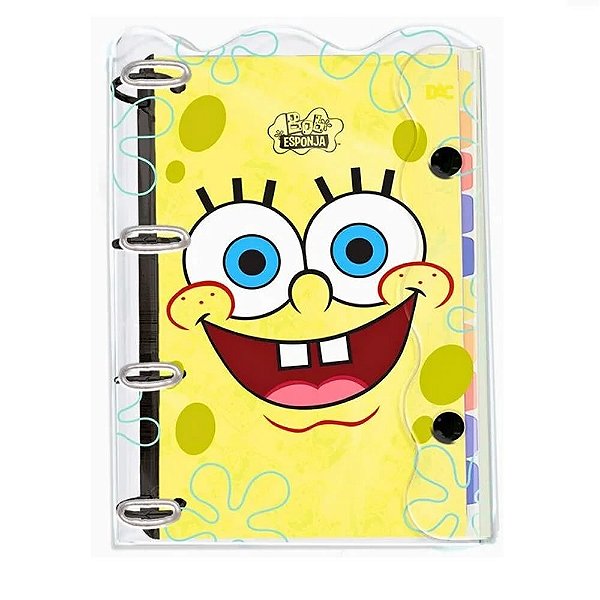 Caderno Argola Universitário Bob Esponja (Cód. 5145)