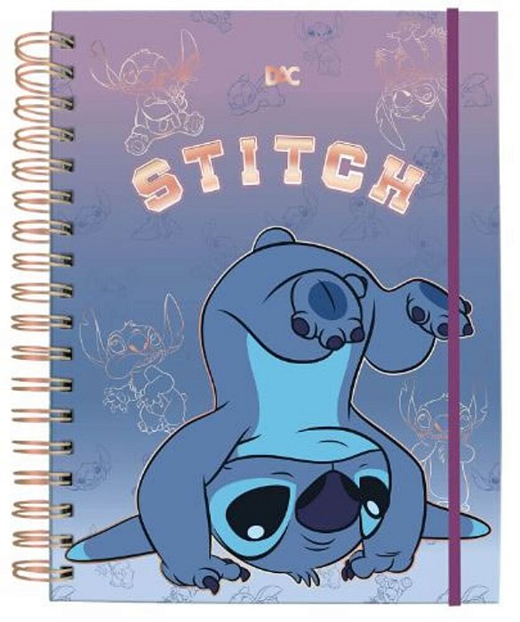 Caderno Smart Universitário Stitch (Cód. 4512)