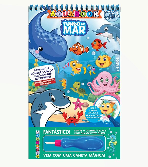 Aquabook Fundo Do Mar..-