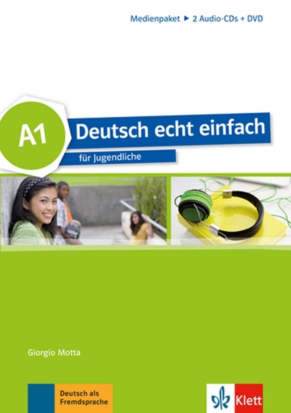 Deutsch Ech Einfach A1 - Für Jugendliche - Medienpaket 2 Audio CDs+ Dvd..-