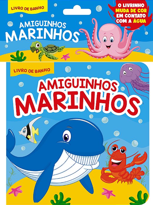 Amiguinhos Marinhos Livro De Banho..-