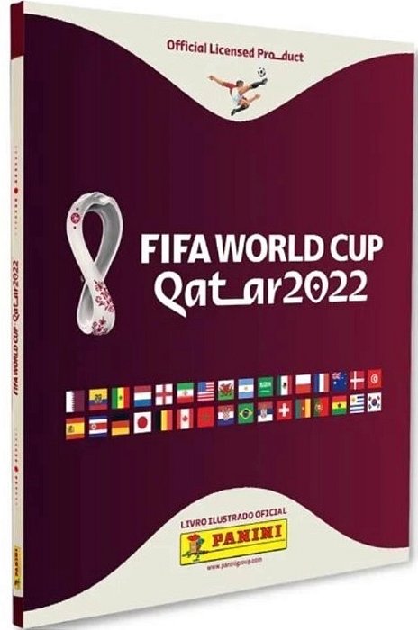 Álbum Capa Dura Copa Do Mundo Qatar 2022