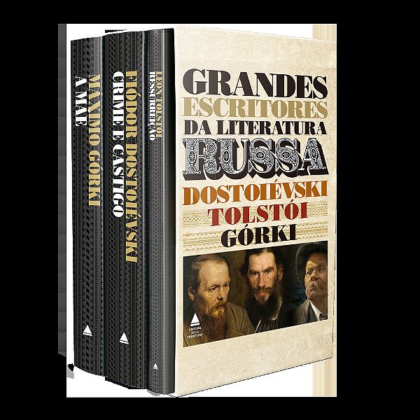 Box Grandes Escritores Da Literatura Russa..-