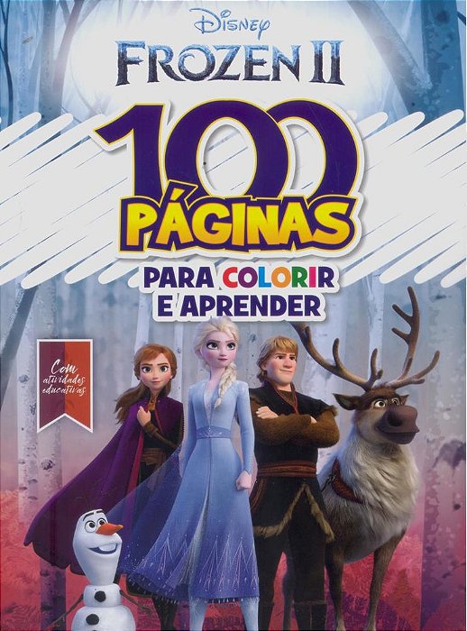 100 Paginas Para Colorir - Frozen II