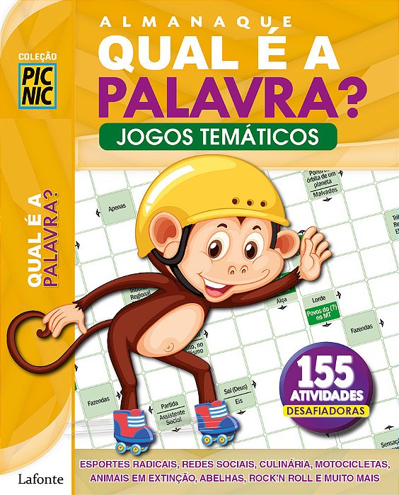 Coleção Pic Nic - Onde Está A Palavra - Jogos Temáticos..-