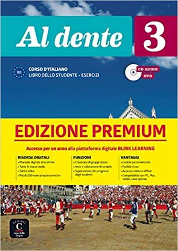 Al Dente 3 Libro Dello Studente + Esercizi + CD + Dvd Premium..-