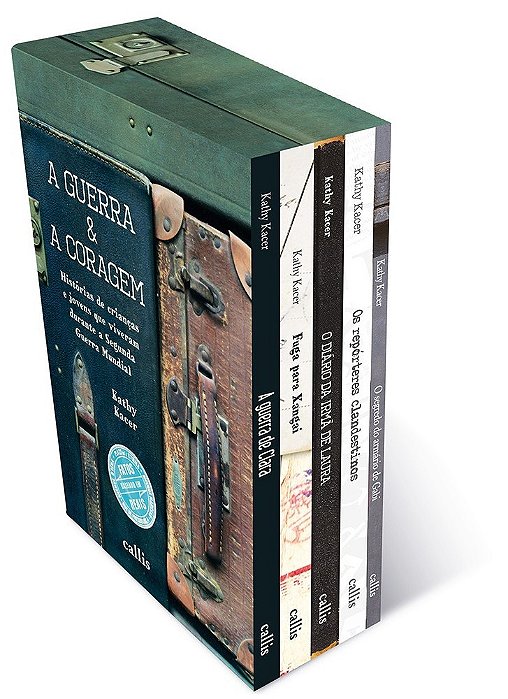 Box – A Guerra E A Coragem Histórias De Crianças E Jovens Que Viveram Durante A Segunda Guerra Mundial..-