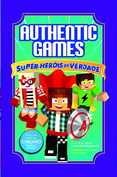 Authenticgames: Super-Heróis De Verdade Vol 9 Coleção Authenticgames