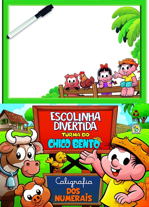Turma Do Chico Série Escolinha Divertida Alfabeto..-