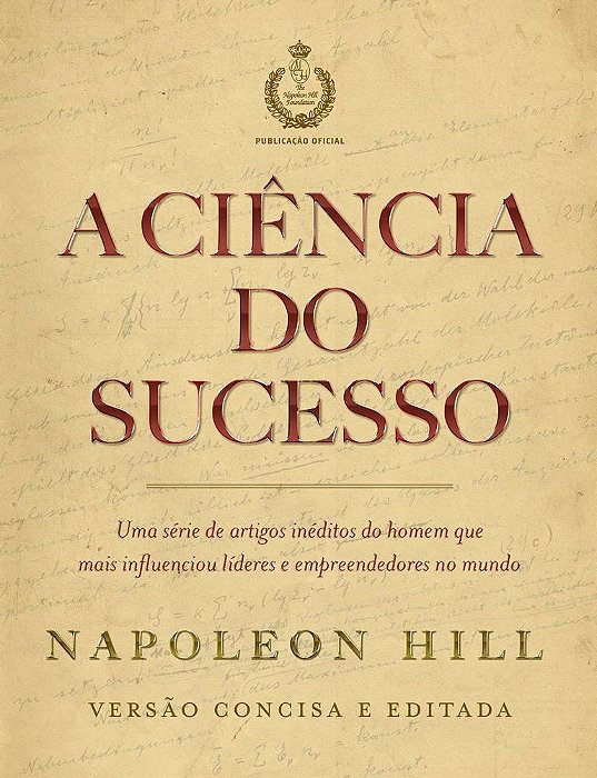 A Ciência Do Sucesso - Livro De Bolso..-