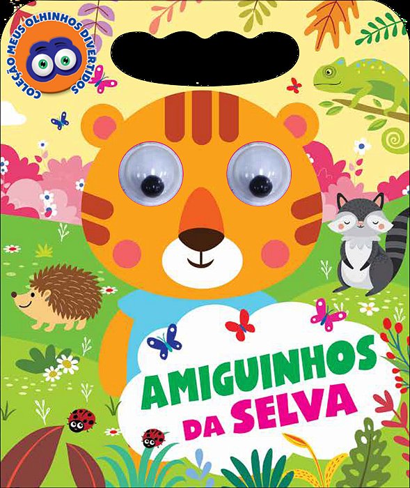 Coleção Meus Olhinhos Divertidos - Amiguinhos Da Selva..-
