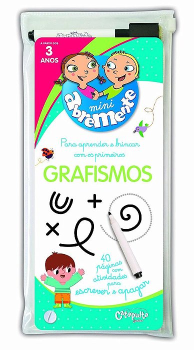 Abremente Mini - 3 Anos - Grafismos - Livro Com Canetinha..-