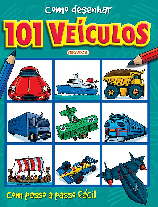 Como Desenhar 101 Veículos..-