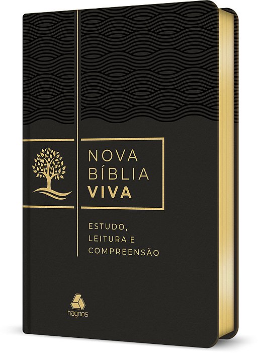 Nova Bíblia Viva - Preta Estudo, Leitura E Compreensão..-