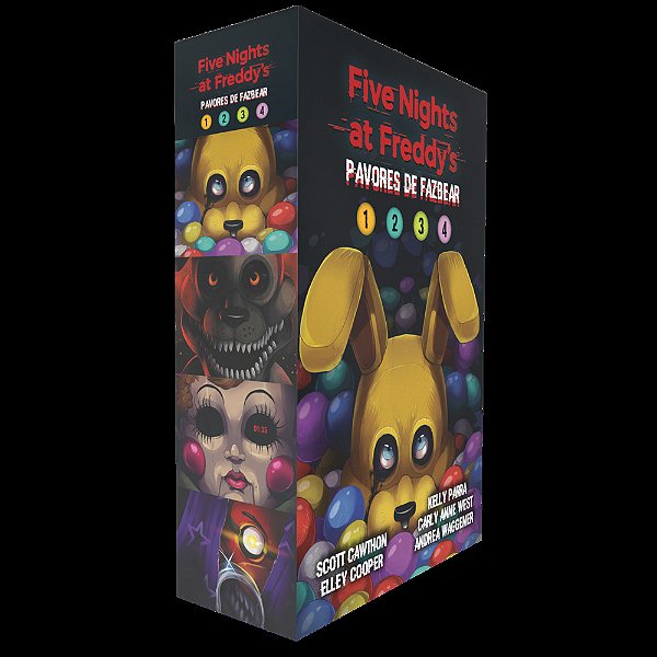 Box Pavores De Fazbear 1-4 Five Nights At Freddy'S: Pavores De Fazbear - Vol. 1-4..-