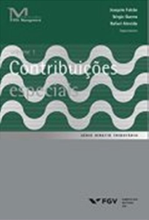 Contribuiçoes Especiais - Volume 2..-