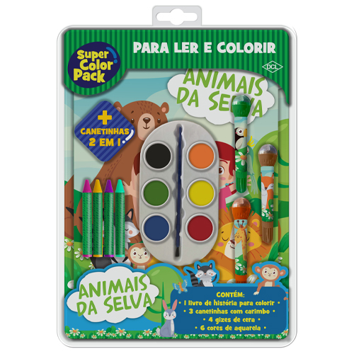 Super Color Pack - Animais Da Selva..-