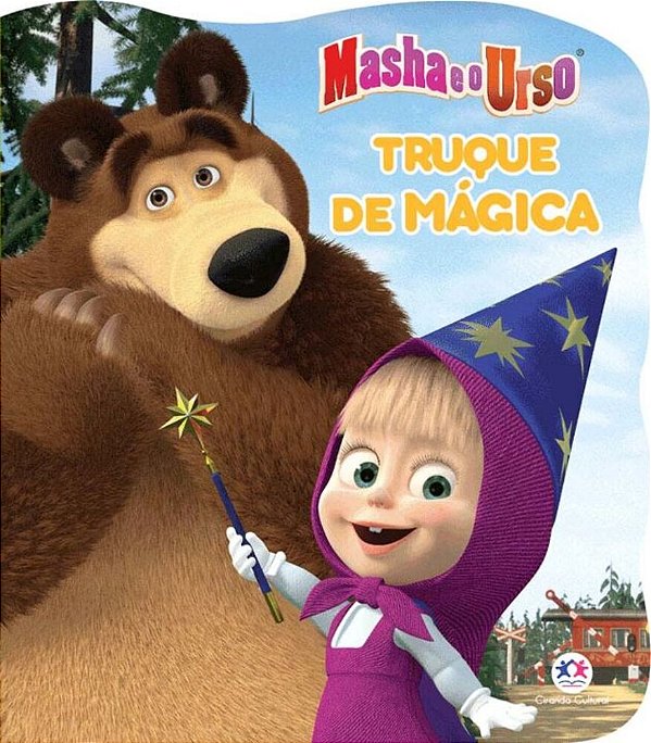 Masha E O Urso - Truque De Magica..-
