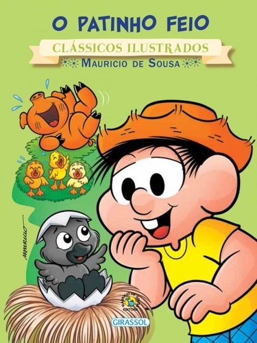 O Patinho Feio - Coleção Turma Da Mônica Clássicos Ilustrados..-