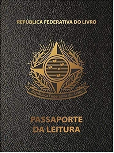 Passaporte Da Leitura Preto..-