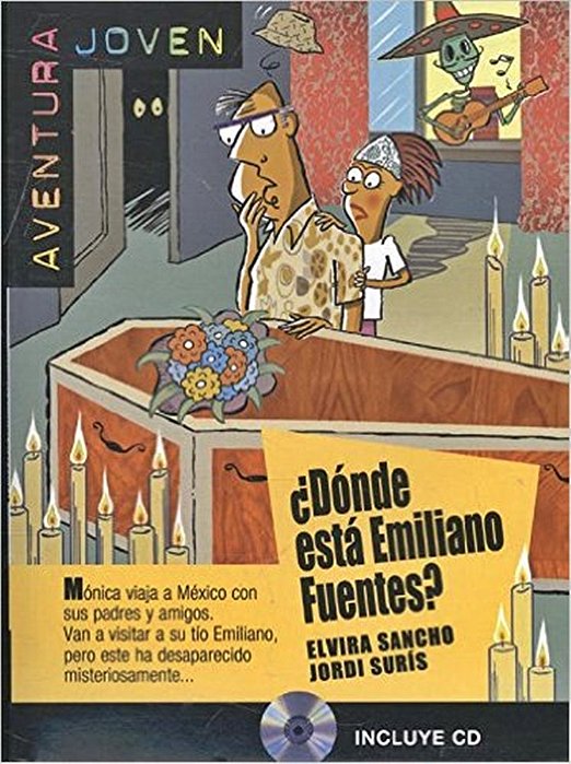 Dónde Está Emiliano Fuentes? - Aventura Joven - Nivel A1 - Libro Con CD Audio..-