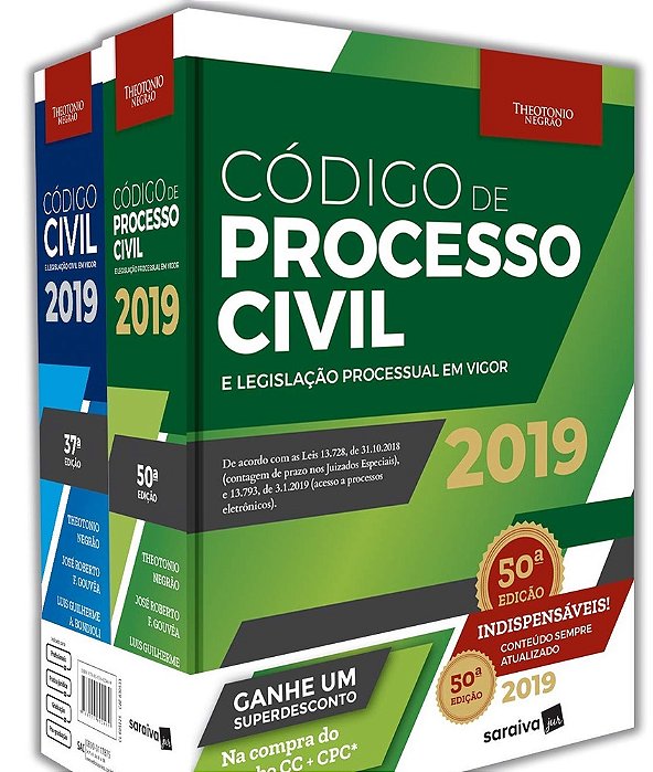 Código Civil + Código De Processo Civil - 11ª Edição..-