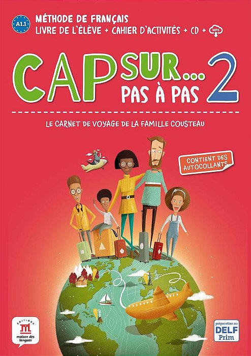 Cap Sur 2 – Pas À Pas - Livre De L'Élève+cahier D'Activités