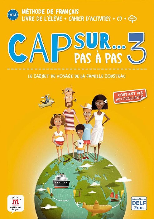 Cap Sur 3 – Pas À Pas - Livre De L'Élève+cahier D'Activités..-
