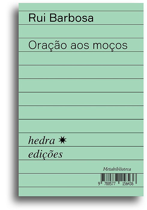 Oração Aos Moços..-
