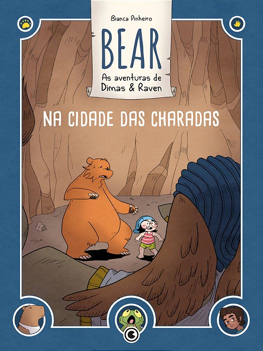 Bear – As Aventuras De Dimas & Raven: Na Cidade Das Charadas Volume 1..-