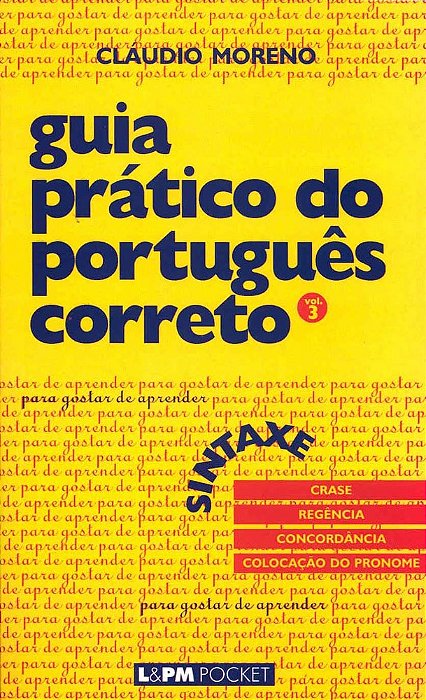 Guia Prático Do Português Correto Volume 3 - Pocket..-
