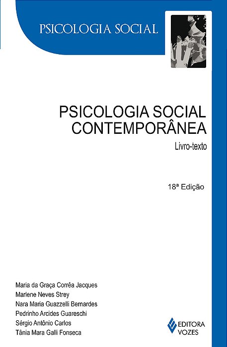 Psicologia Social Contemporânea - Livro-Texto..-