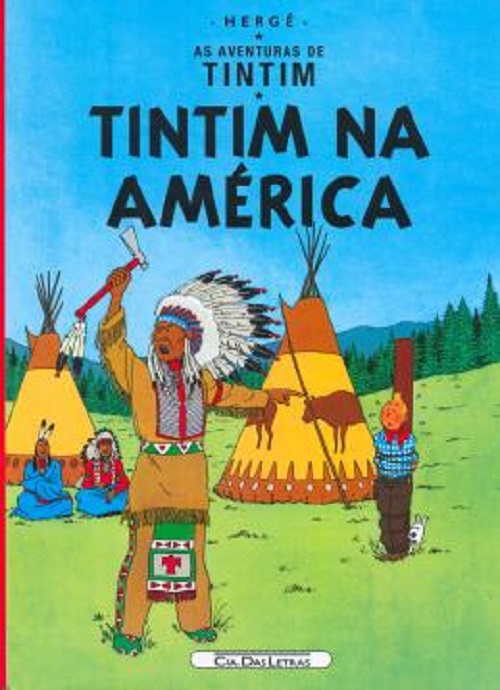 Tintim Na América - As Aventuras De Tintim..-