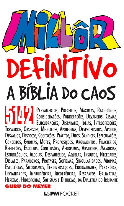 Millor Definitivo - A Bíblia Do Caos - Pocket..-