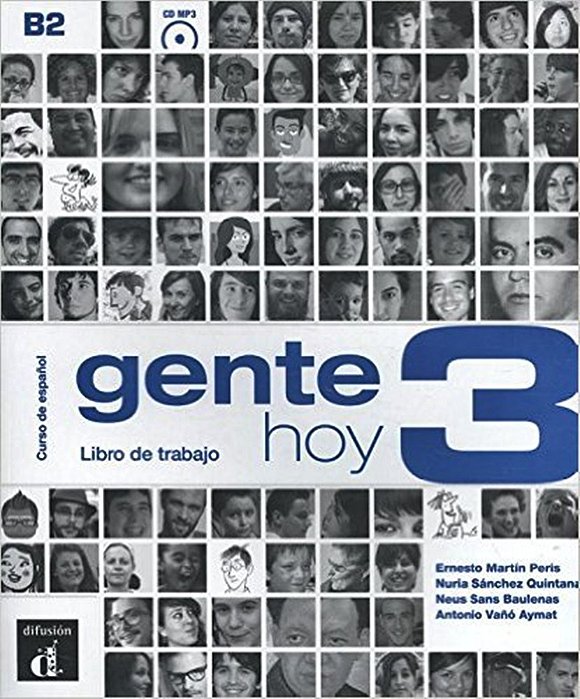 Gente Hoy 3 - Libro De Trabajo Con CD Audio MP3..-