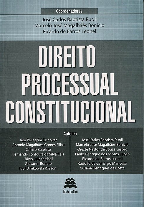 Direito Processual Constitucional..-