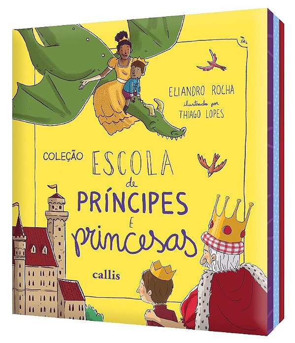 Box – Coleção Escola De Príncipes E Princesas..-