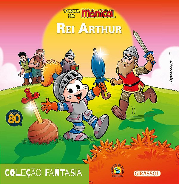 Turma Da Mônica - Fantasia - Rei Arthur..-