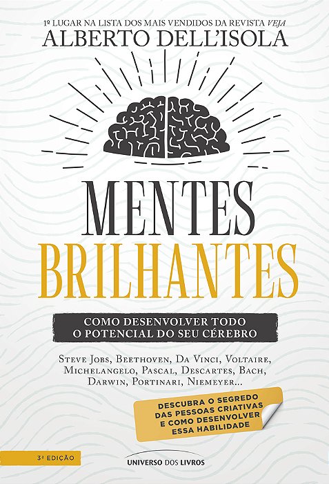 Mentes Brilhantes - 3ª Edição Como Desenvolver Todo O Potencial Do Seu Cérebro..-